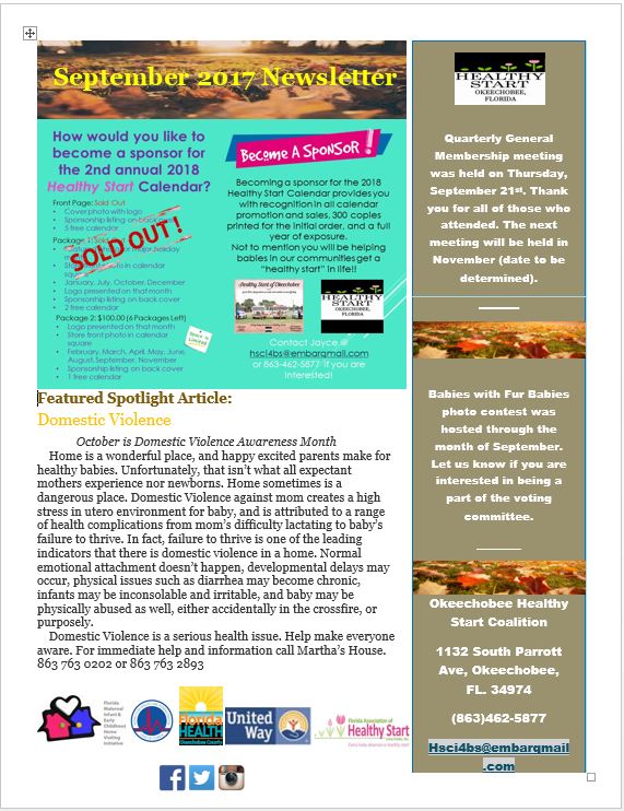 Okee Healthy Start (@okeechobeehsc) on Twitter photo 