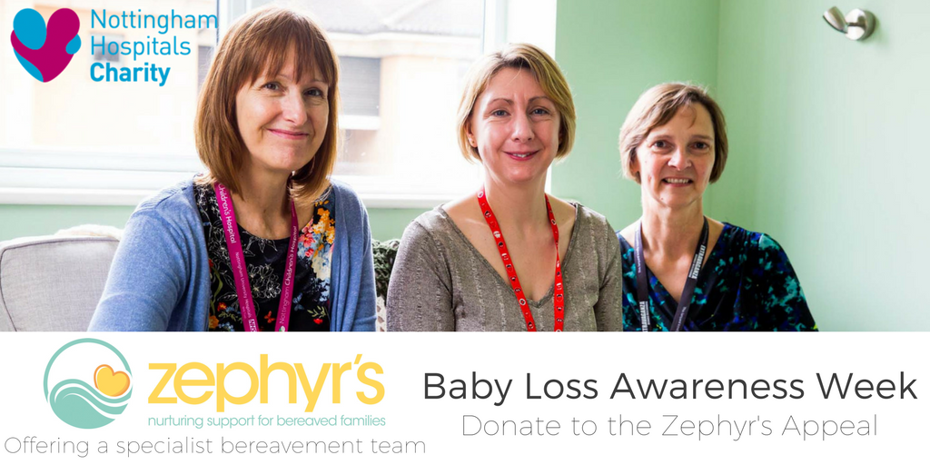 NUHCharity's tweet photo. A £25 donation to #ZephyrsNottingham will provide a specialist counselling session for a grieving parent #BabyLoss https://t.co/RSZscGrNII https://t.co/DcqZeNVVC2