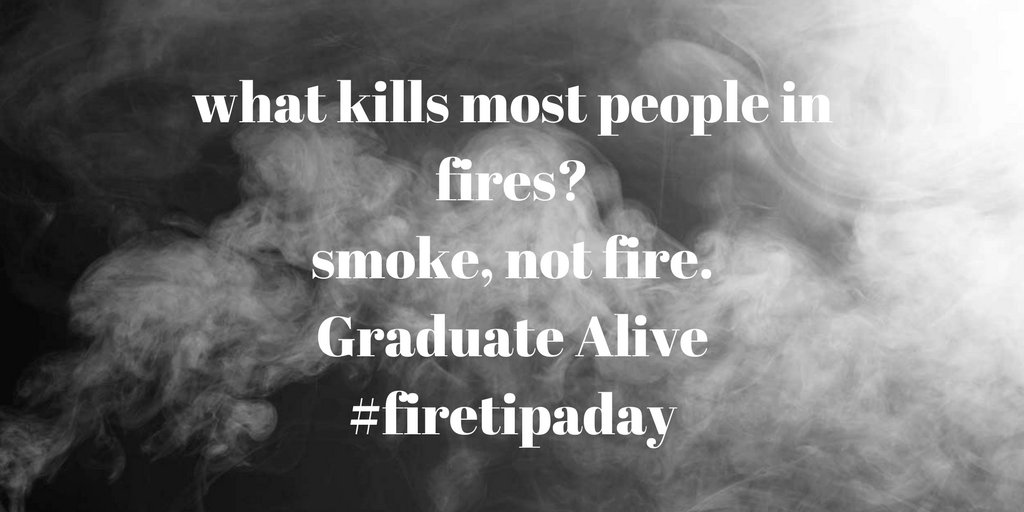 campusfirewatch's tweet photo. College should be the best four years of your life, not the last four years. Graduate Alive! #firetipaday #campusfiresafety #towngownfire https://t.co/QhOdUzL4Yi