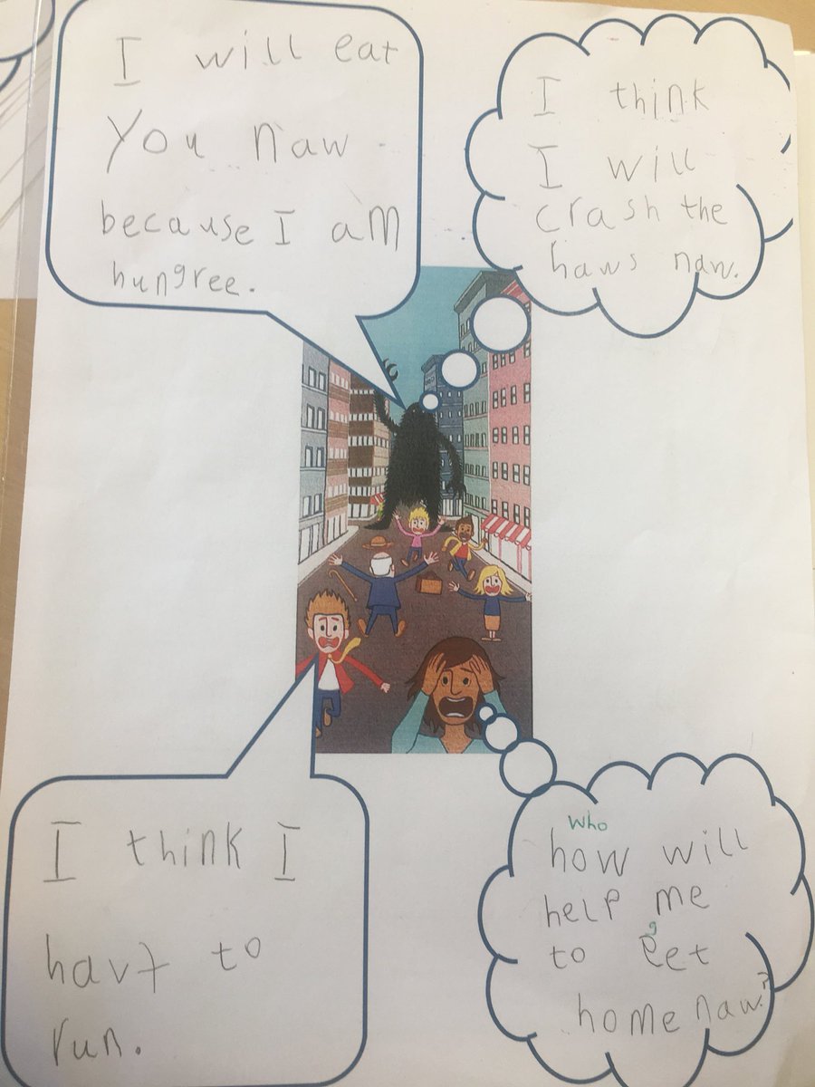 So...it was the Lonely Beast! He’s back to say hello! #smithdownwriters