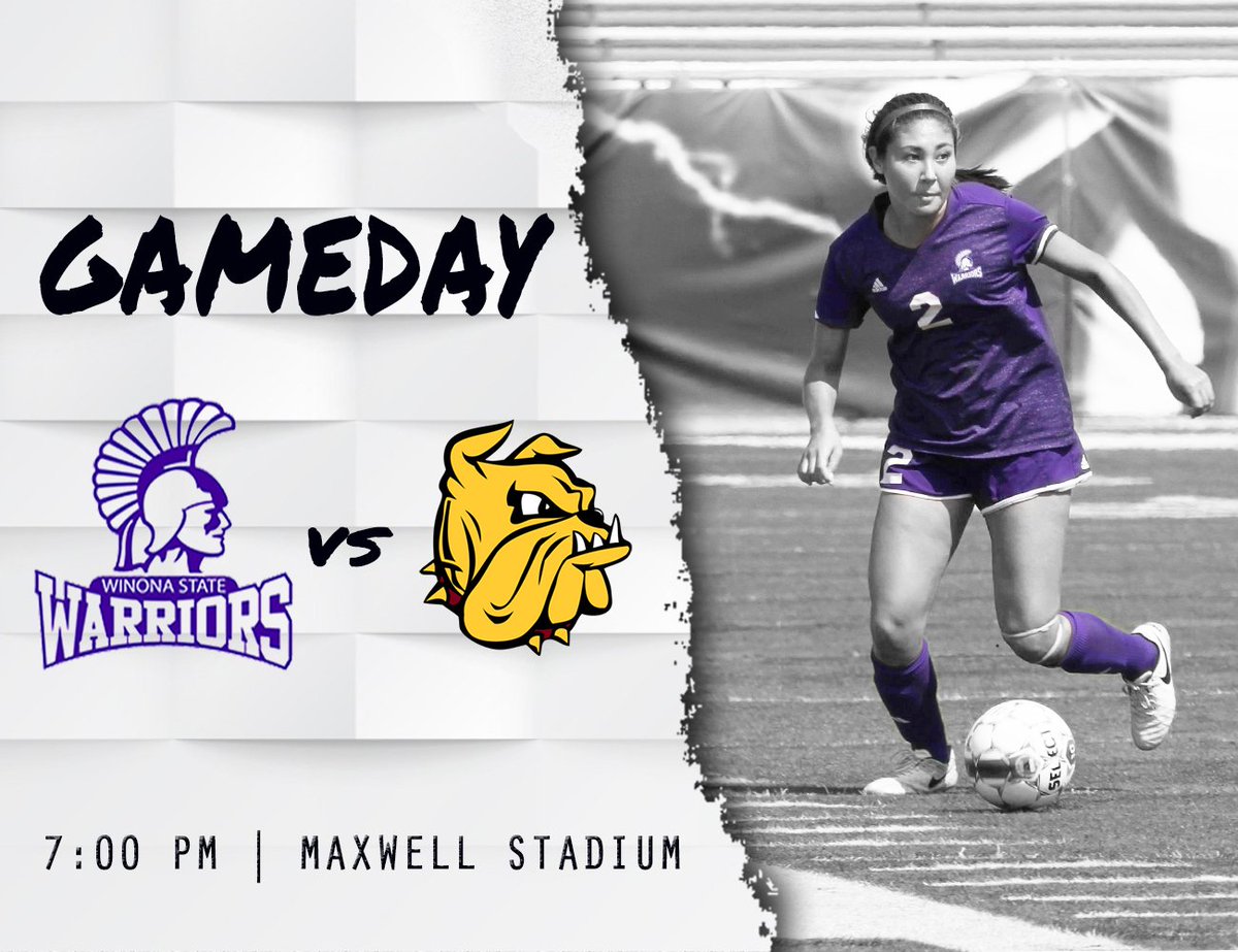 WinonaStateSOC's tweet photo. NSIC home action tonight against Minnesota Duluth. #GAMEDAY 

⏰: 7:00 PM
📍: Winona, MN
📺: https://t.co/EM5Lv4AqKo
📈: https://t.co/wydS7NeOuQ https://t.co/eOxnJ5zf7q