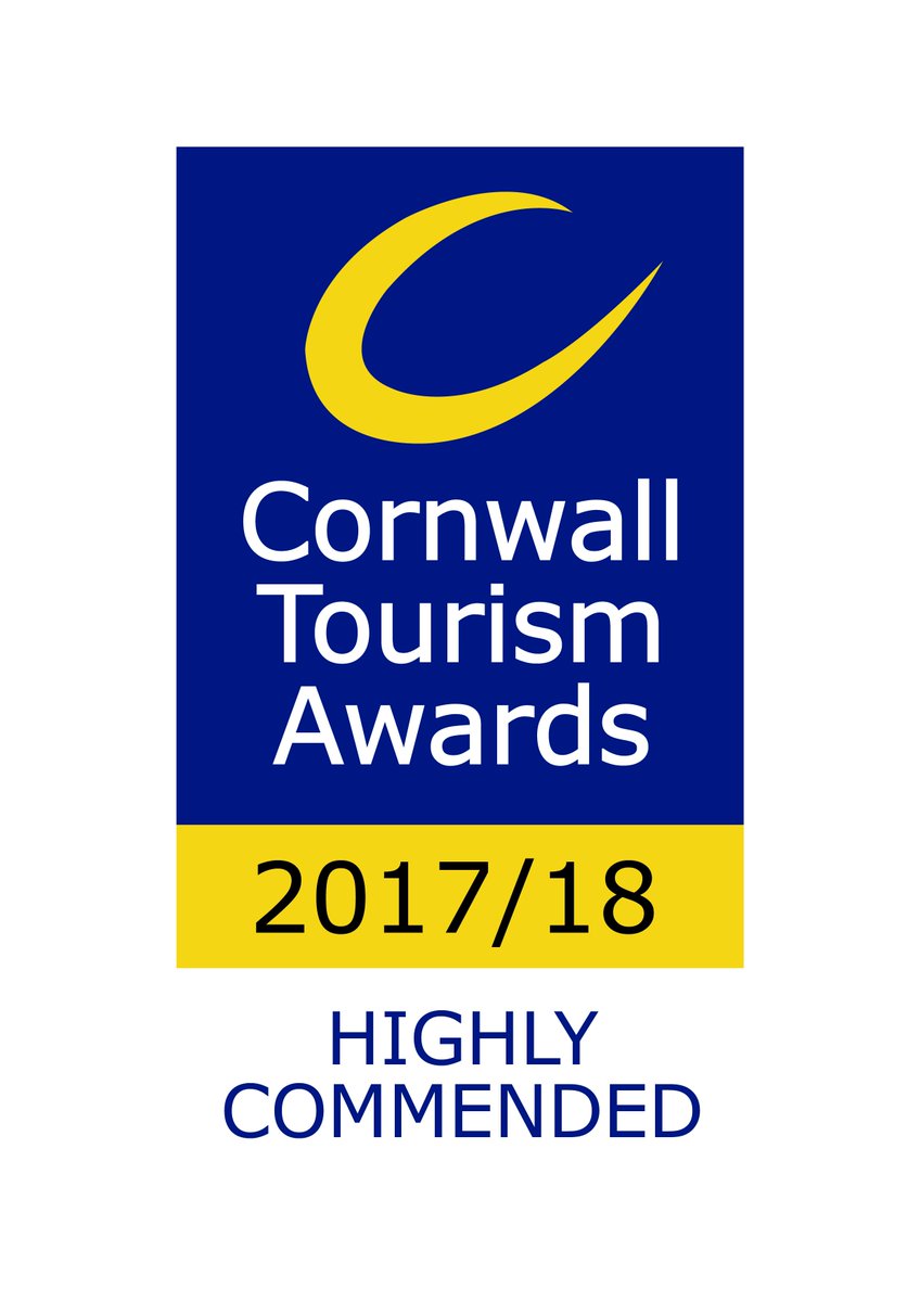 Extremely pleased to have been ‘Highly Commended’ by Cornwall Tourism Awards in the ‘B&amp;B of the Year’ category 2017/18. #scilly #CTA2017