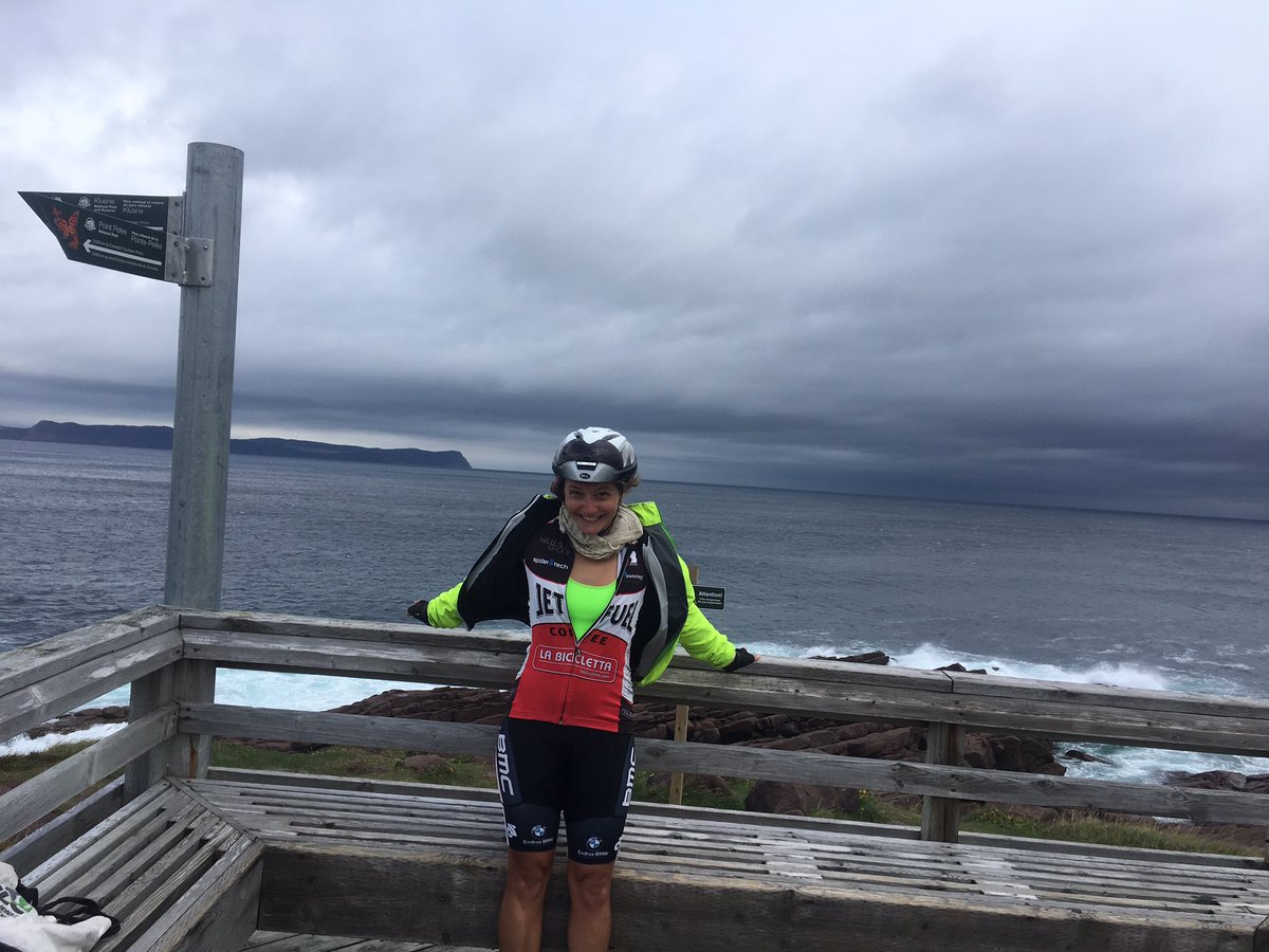 Brutal ride out to Cape Spear the other day! #blowmedown #mosteasterlypoint