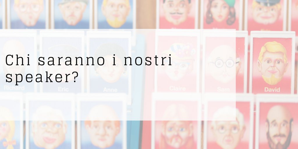 Chi saranno i nostri speaker? 
Se raggiungiamo i 100 retweet vi riveliamo subito il nome del primo 🙃
#WordPress #WCMIL