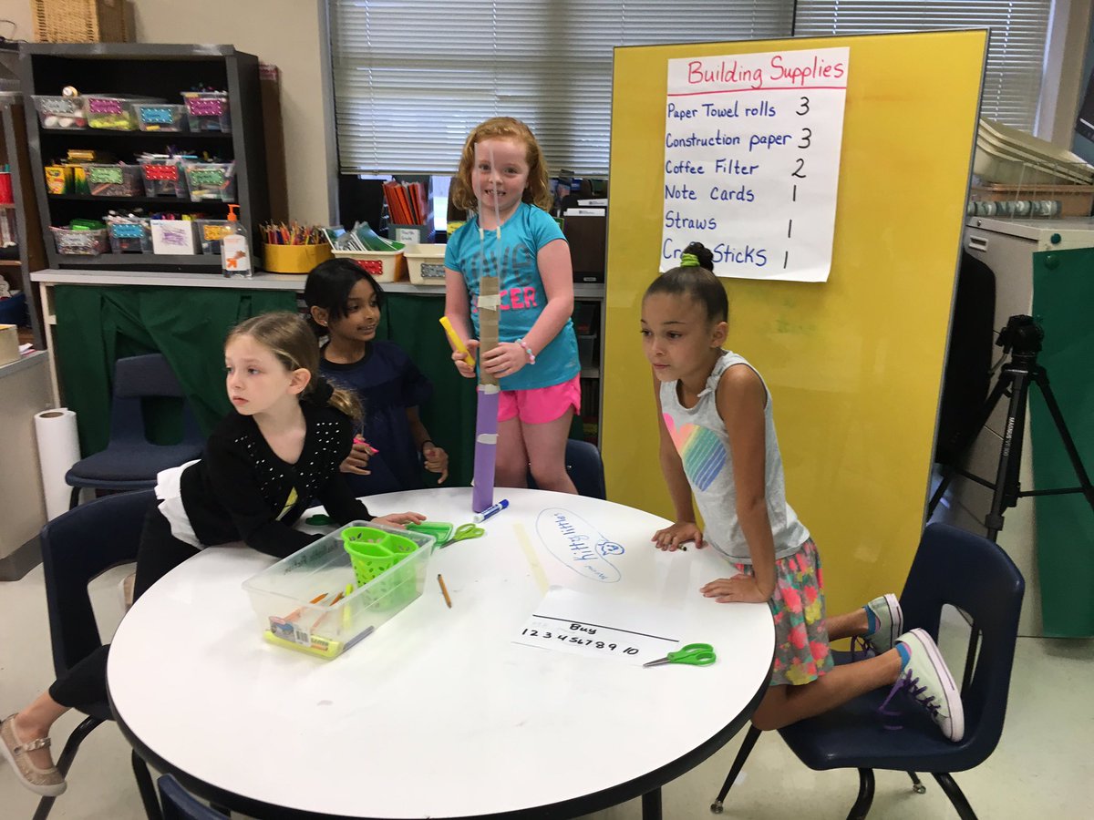 moorelgm's tweet photo. Design Challenge. Can you build the tallest structure?@wootenmd_wooten @cvanscoyoc @ChrisPombonyo #donaldelementary https://t.co/yQW362hWw0