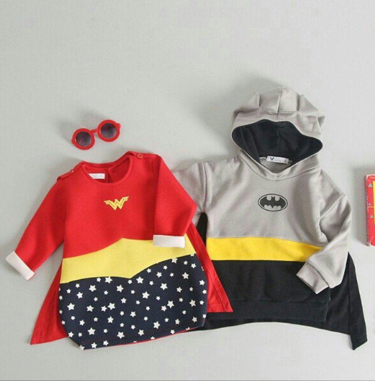 Look_Chou's tweet photo. https://t.co/cq3HBf4cPQ Wonder Woman
https://t.co/3OXUGUilos Batman
 Halloween, just for your little ones, Wonder Woman &amp;Batman. https://t.co/QJ9XrQqNdN