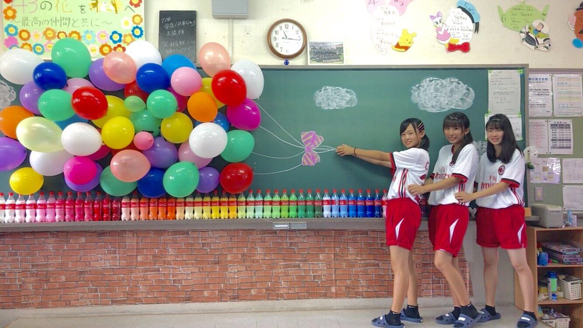 n_a_t_u_k_i_7's tweet image. すごく充実した文化祭だった♡