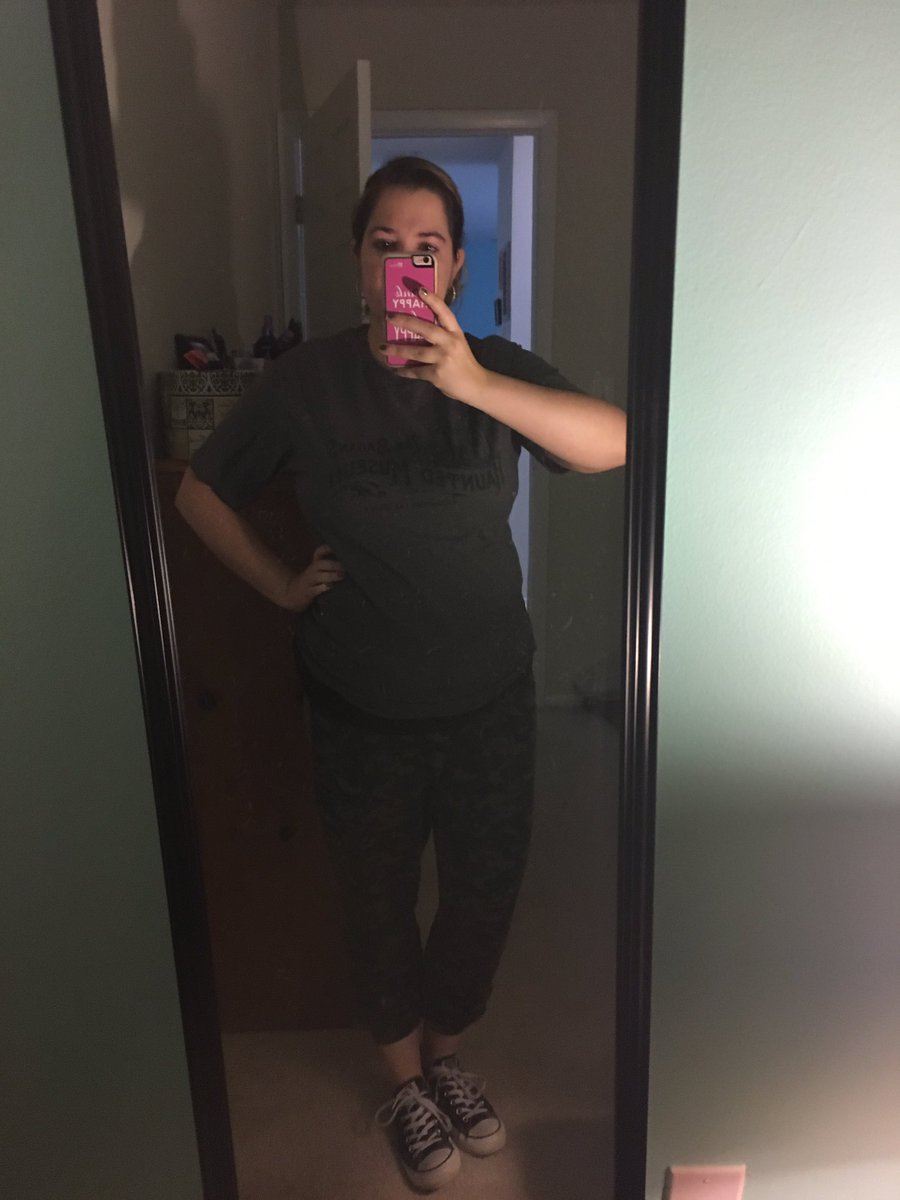 Nicolejo318's tweet photo. Had to bury a student today. Never thought that would happen. Came home in a dark, somber mood. Found the perfect shirt for it. @Zak_Bagans https://t.co/dKaKhMRYOy