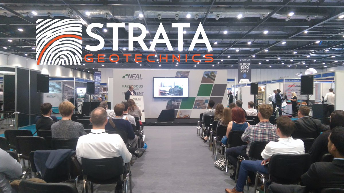 A fantastic week at @ContaminationEx rounded off with a great talk on 'Practical Approaches to Ground Risk Management' by our own Tim Major.