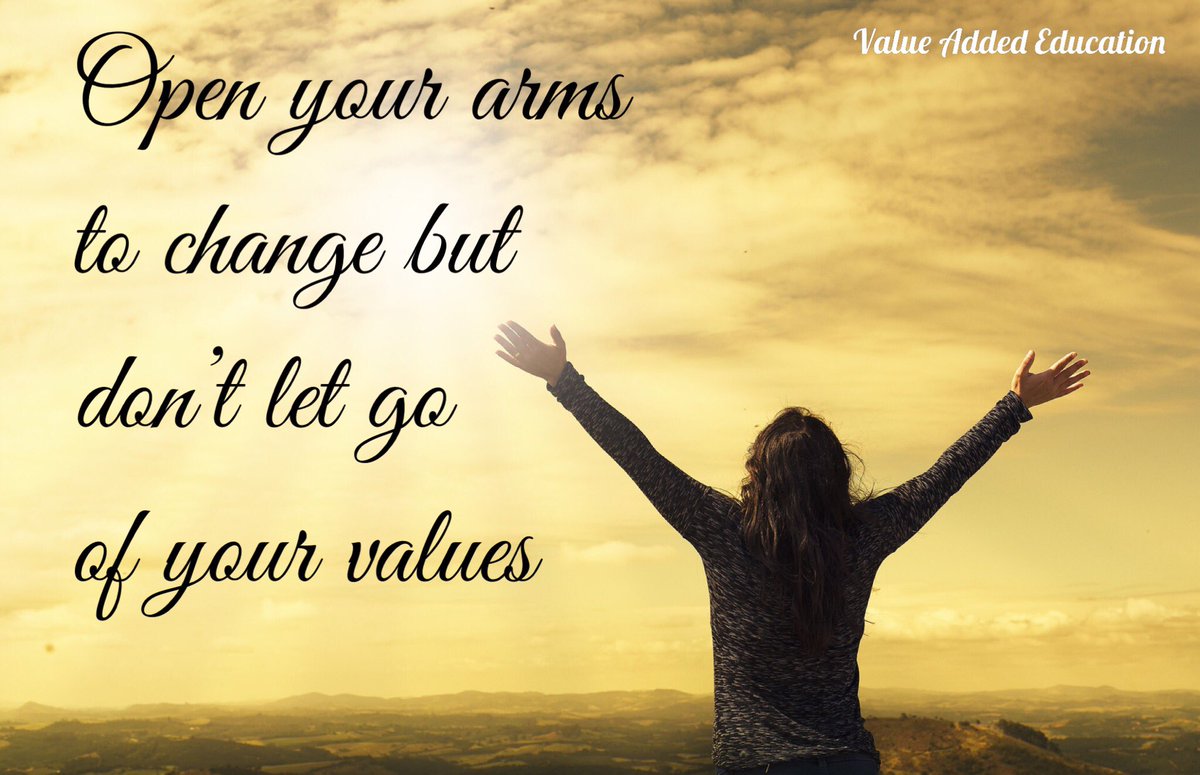 ValueAddedEd's tweet photo. Never let go of your values #valueadded #NLP #Teaching https://t.co/0csubKRvM9