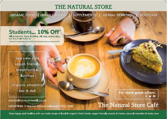 NaturalStoreFHS's tweet image. #STUDENTS.....10% Off all products, food &amp;amp; drink; all day, every day! Pop in with student ID.
*Vegan &amp;amp; Veggie friendly breakfast &amp;amp; lunch*
