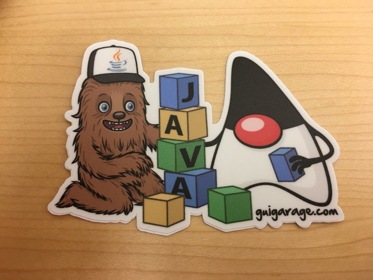 . <a href="/hendrikEbbers/">Hendrik Ebbers 👾</a> has the best stickers at #JavaOne