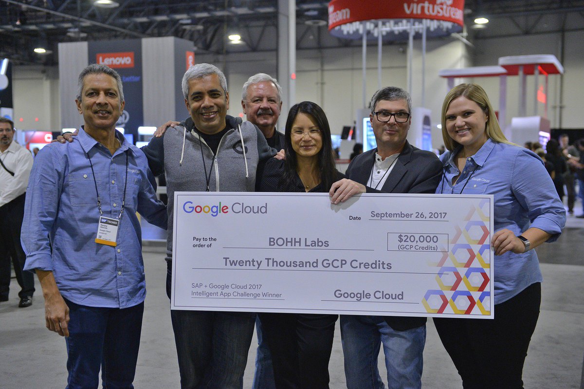 sibain's tweet image. Thankyou. @GoogleCloud #SAPGoogle @SAPInMemory @SAPPartnerBuild @SAPStartups &amp;amp; by no means least @VASPPtec @SAPTechEd 17 is one to remember.