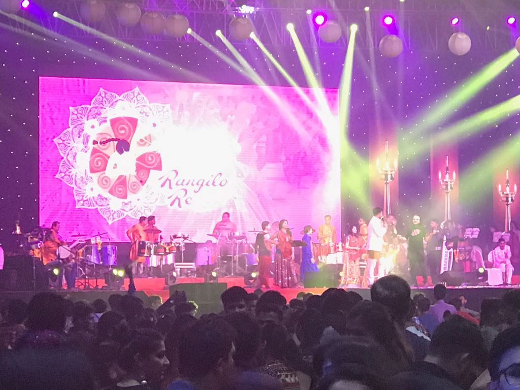 ketanranga's tweet image. Last day @RangiloRe #superfun One of d best Navratri event with super music by @parthivgohil n team #AC hall #superfood #awesomeambience