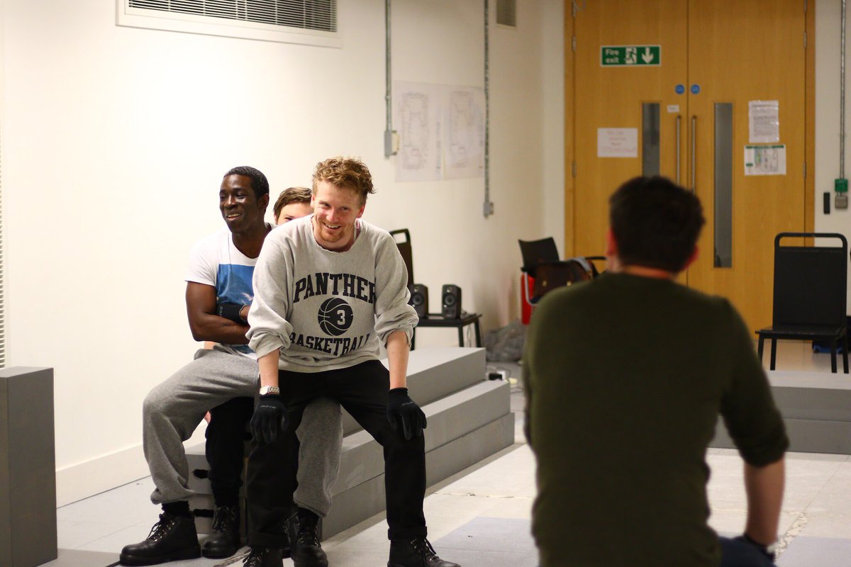 31HoursPlay's tweet photo. We've got rehearsal photos!  What have we been up to in the rehearsal room? almost time to find out - previews start Tuesday 3 October https://t.co/Clghk6skfJ