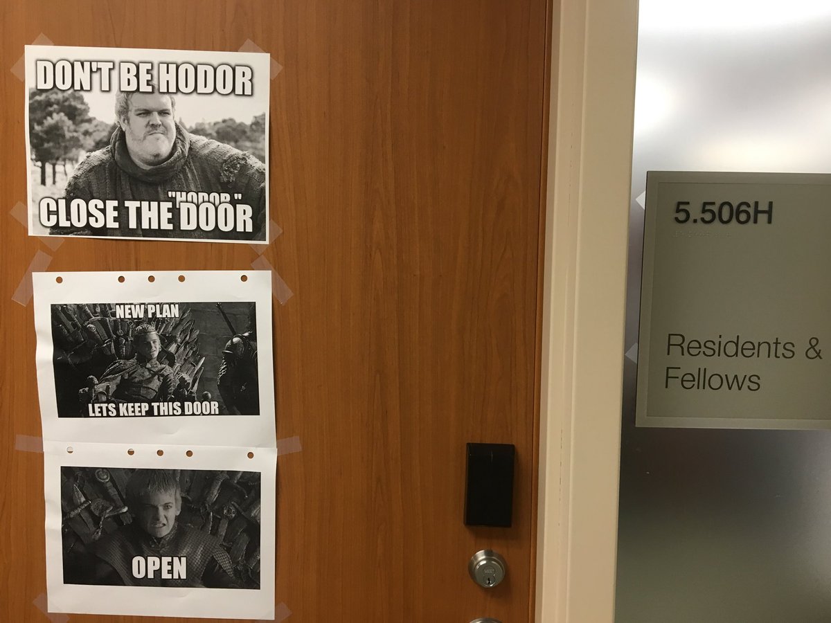 UTMB_Pathology's tweet photo. The Battle for Castle Pathology has begun #pathologists #pathres #GoT #openvsclosed #HousePathology #sigil🔬 @TexPathol @Pathologists https://t.co/QsJfdVegs4