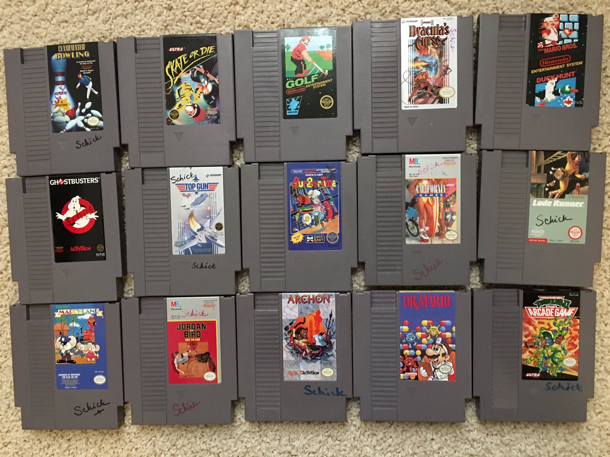 ESPN_Schick's tweet photo. This is what we're working with.
My childhood in pictures.
And yes... Mom put our name on the games.  #jealousfriends #roughneighborhood https://t.co/K5s9z0JhPN