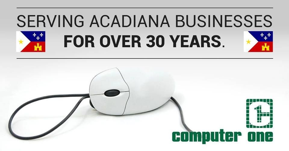 We've been committed to serving #Acadiana and surrounding areas for over 30 years. We’re here to be your partner in #technology!