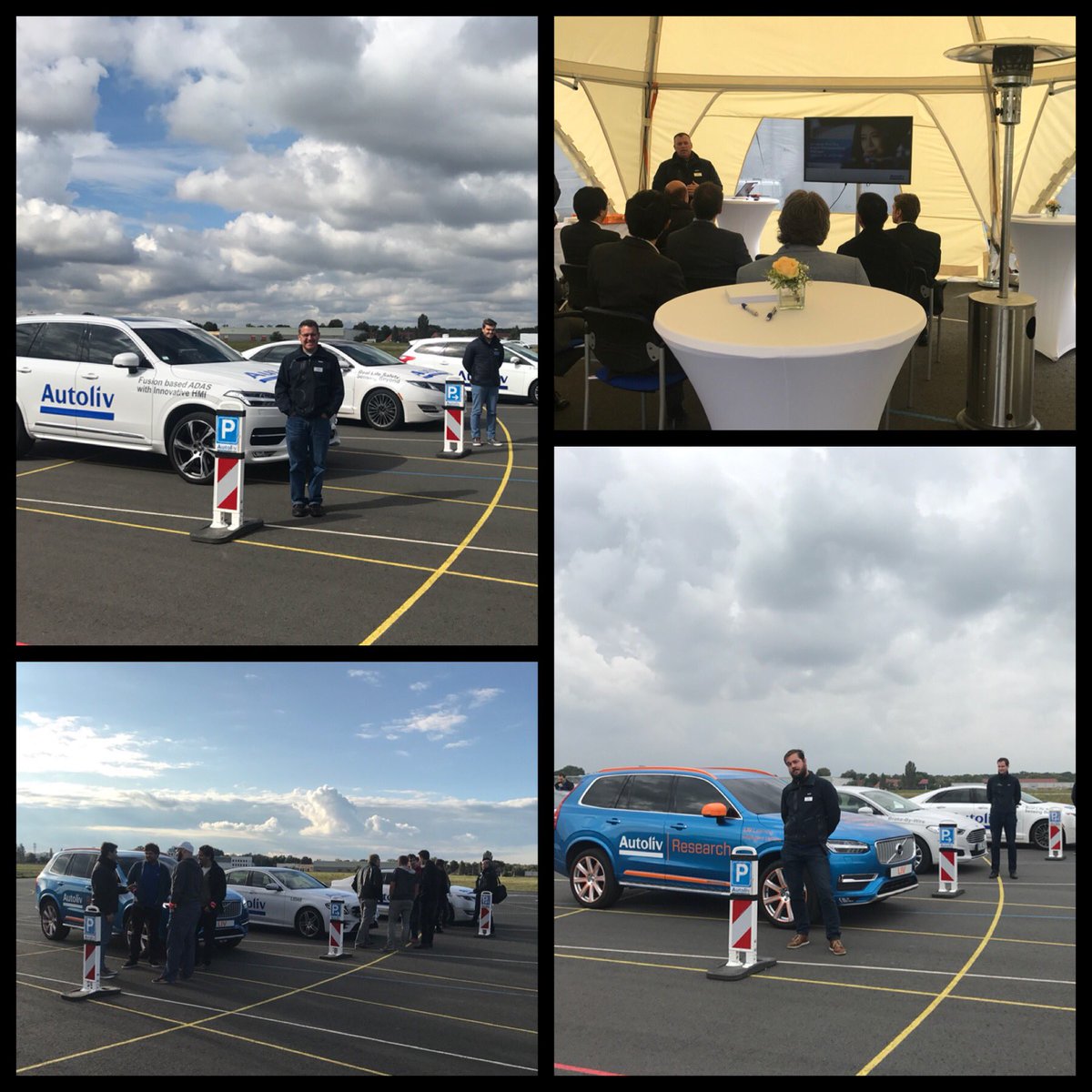 #fbf to a succesful event working with the larger #Autoliv team to showcase all of our #ActiveSafety tech. at our 2017 #EuropeanTechDays.