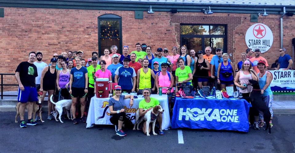 RunAboutRoanoke's tweet photo. Thank you to @HOKAONEONE and Katy Sputo for the great demo run last night @SH_Roanoke! We had a great group and look forward to next week! https://t.co/tj51UWSmXN