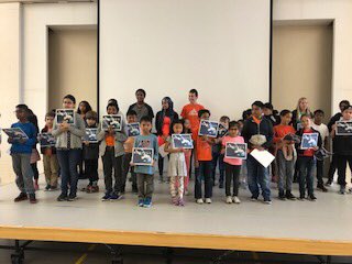 WGMillerSchool's tweet photo. #WEAREMILLER staff &amp; Ss at #CHARACTEREDUCATION assembly celebrating a great month and recognizing Ss. @tdsb @lc3_tdsb @MrJ_TDSB https://t.co/RJV1awPoT7