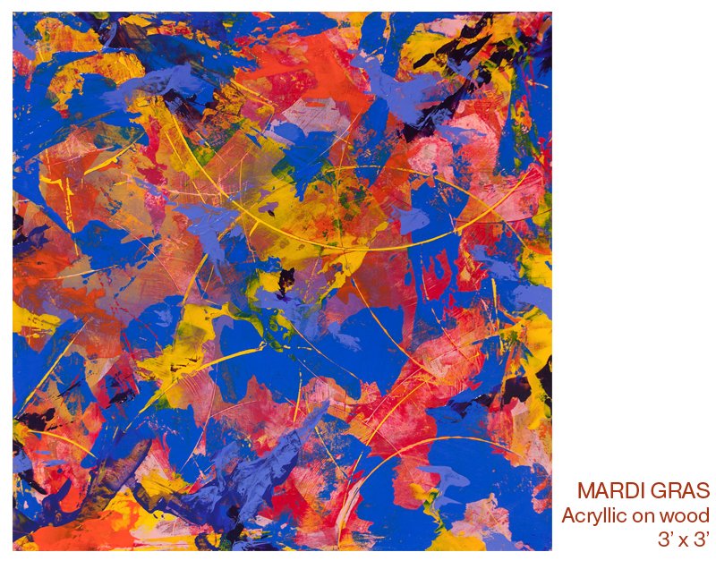 New Painting, Mardi Gras