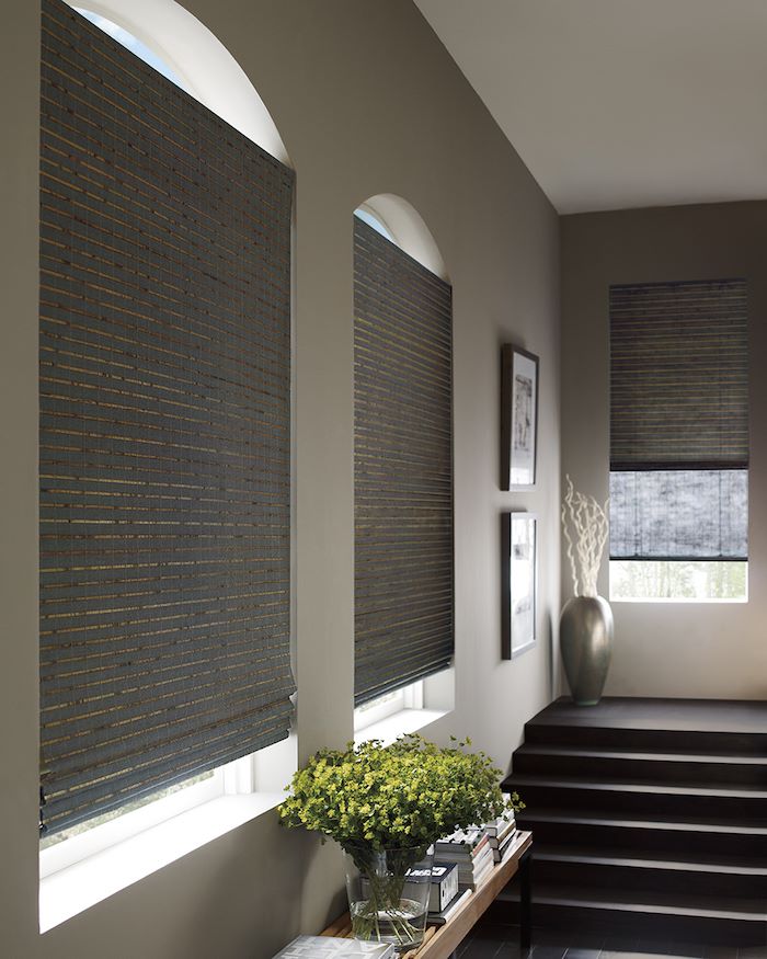 Create an ambiance to match any mood with an artful blend of light and color and the shimmering violet hues of Silhouette window shadings!