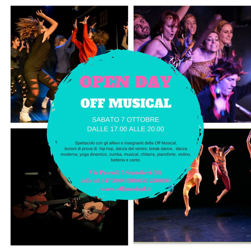 Sabato 7 Ottobre ore 17.00, non mancate!