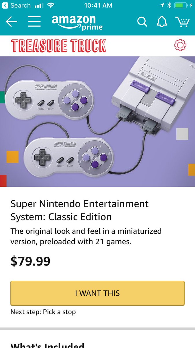 jbruin's tweet image. Anyone in SD buying the classic SNES via @treasuretruck? My husband vetoed it (&amp;amp; truthfully I only wanted it to see the truck) #MarriedLife