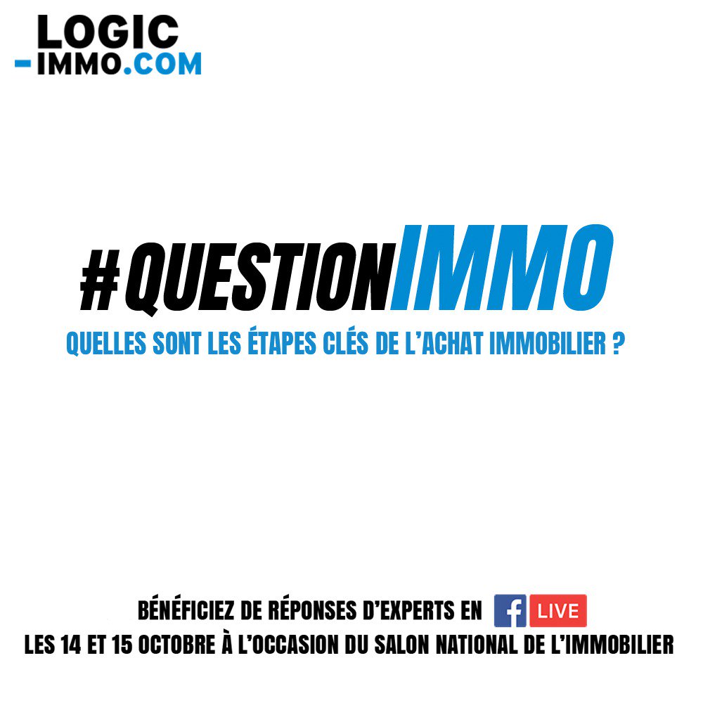 logicimmo's tweet photo. #QUESTIONIMMO 🏡
Quelles sont les étapes clés de l'#achat #immobilier ?
👉🏽Réponse en Facebook Live le 15/10 sur https://t.co/suXbuU0Jns https://t.co/hdO8c9Q4nb