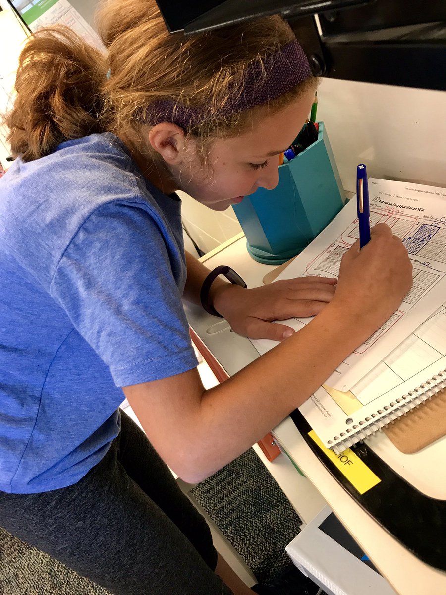 GWImhof's tweet photo. We learned how to play Quotients Win today. As the class cheered on Ava, they finally beat the teacher. #gwgreats #workplaces #ssforthewin https://t.co/3SwJYG5My0