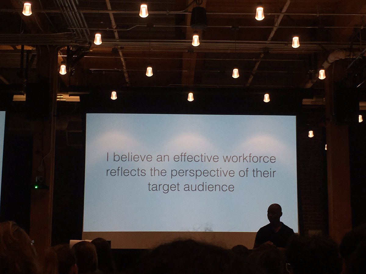 chlily's tweet photo. Why invest in a diverse workplace? #designerfund #womenindesign2017 https://t.co/eAi401RXV4