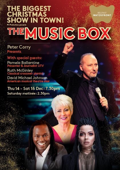Thrilled to be joined by Pamela Ballantine, Ruth McGinley &amp; David Michael Johnson this Christmas #Belfast #themusicboxni