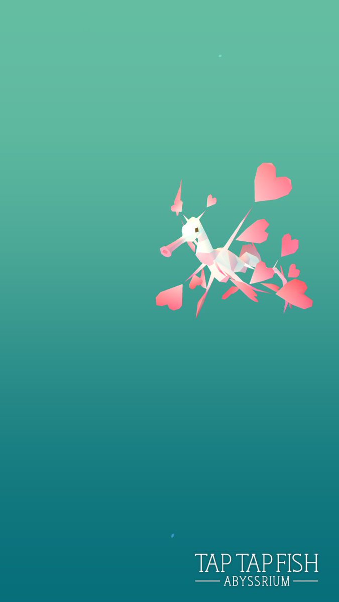 AggravatedCat's tweet photo. My Heart Seadragon:) 
#taptapfish
Download: https://t.co/r2Ot6WhnoF https://t.co/3QKDcG5NQt