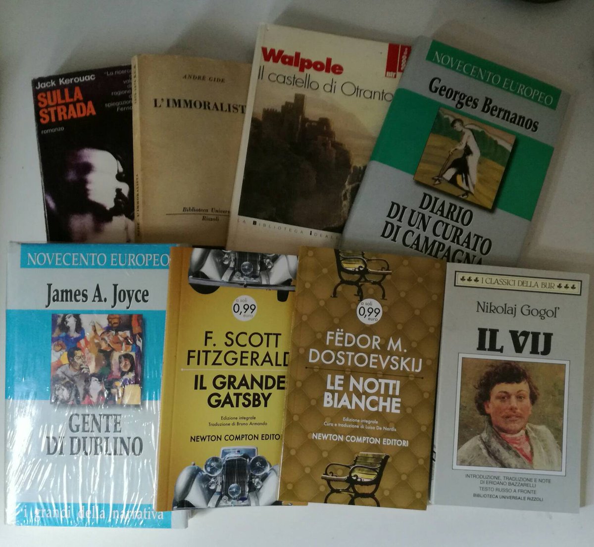 ElisaSpilinga's tweet photo. Prossime letture!!! #libri #leggere #letteratura #classici #cultura https://t.co/VeUbkz0Fjq