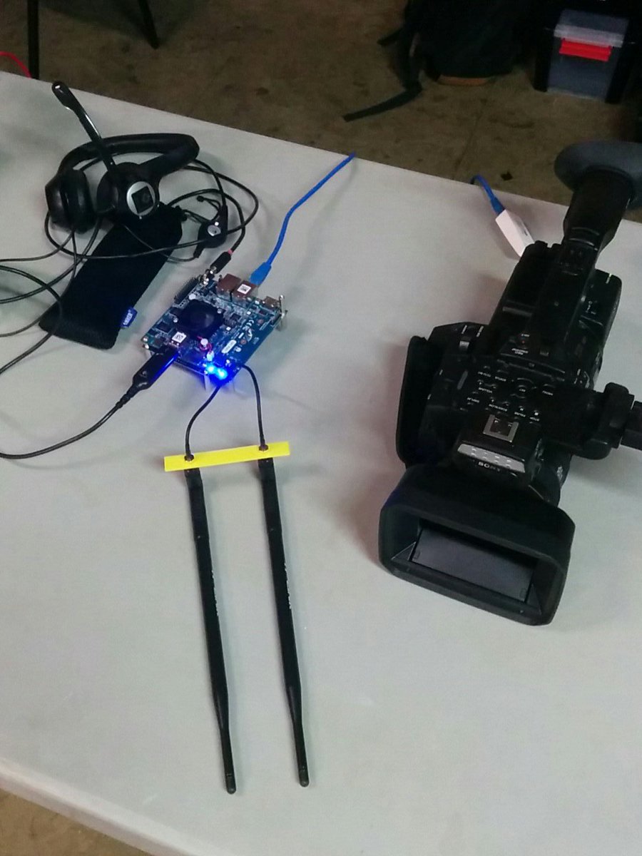 ekla_ingenierie's tweet photo. Nx5r udp to @SRTAlliance (wireless) to @vMixHD, a bit of remote prod! @MinnowBoard#opensource we are filming#VKWorldCircuit @alpegrandserre https://t.co/fKALHzQ1Ej