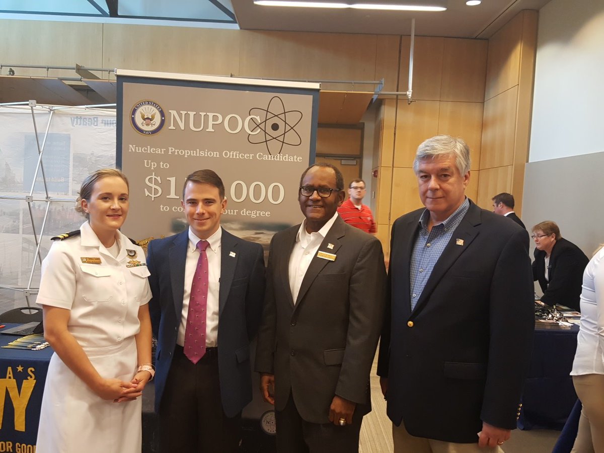 CUA_engineering's tweet photo. Happy to make such GREAT connections here @CatholicUniv @CUACareers career fair. #CatholicUEngineering #engineer @USNavy @USMC https://t.co/68No6myqsS
