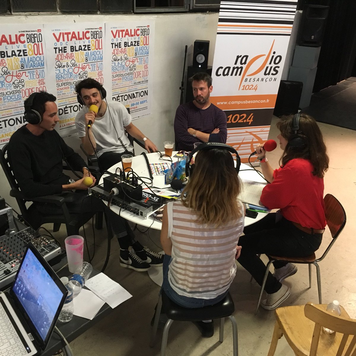 Demain, tu pourras écouter l’interview de <a href="/leskamusic/">leskamusic</a> sur le 102.4fm #deto2017 #detonation @LaRodiaBesancon <a href="/Sensationrock/">Sensation Rock</a>