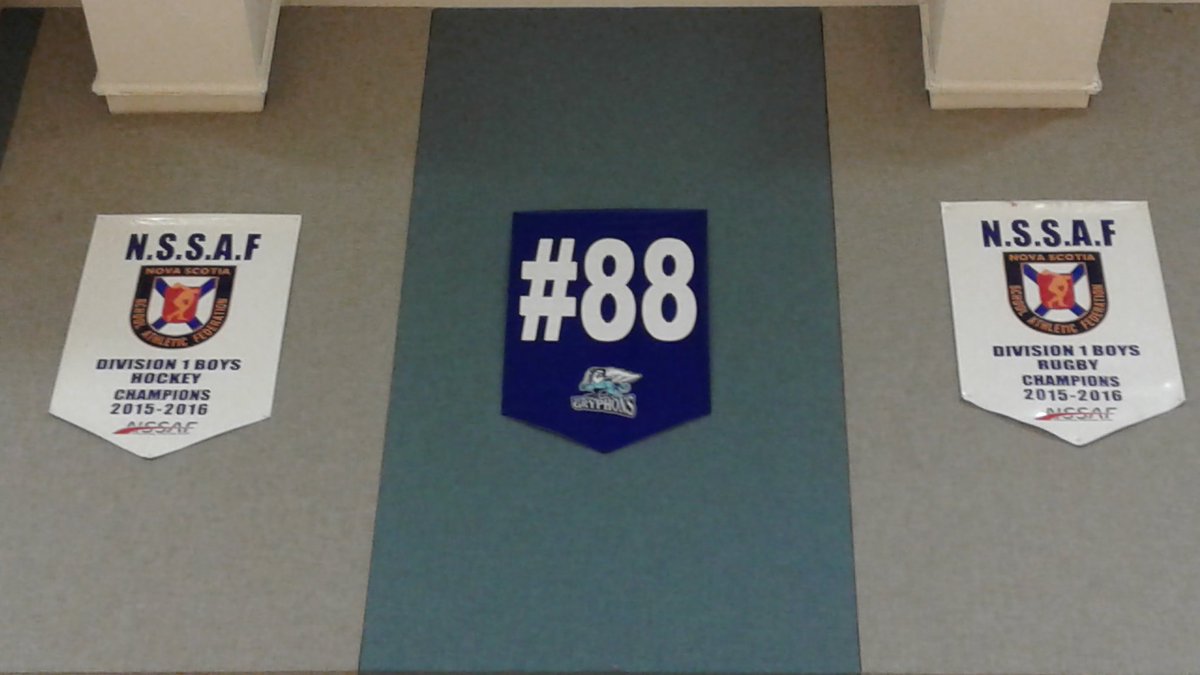 NNECAthletics's tweet photo. Our boy will always be remembered #88 https://t.co/NhsGzIIeXu