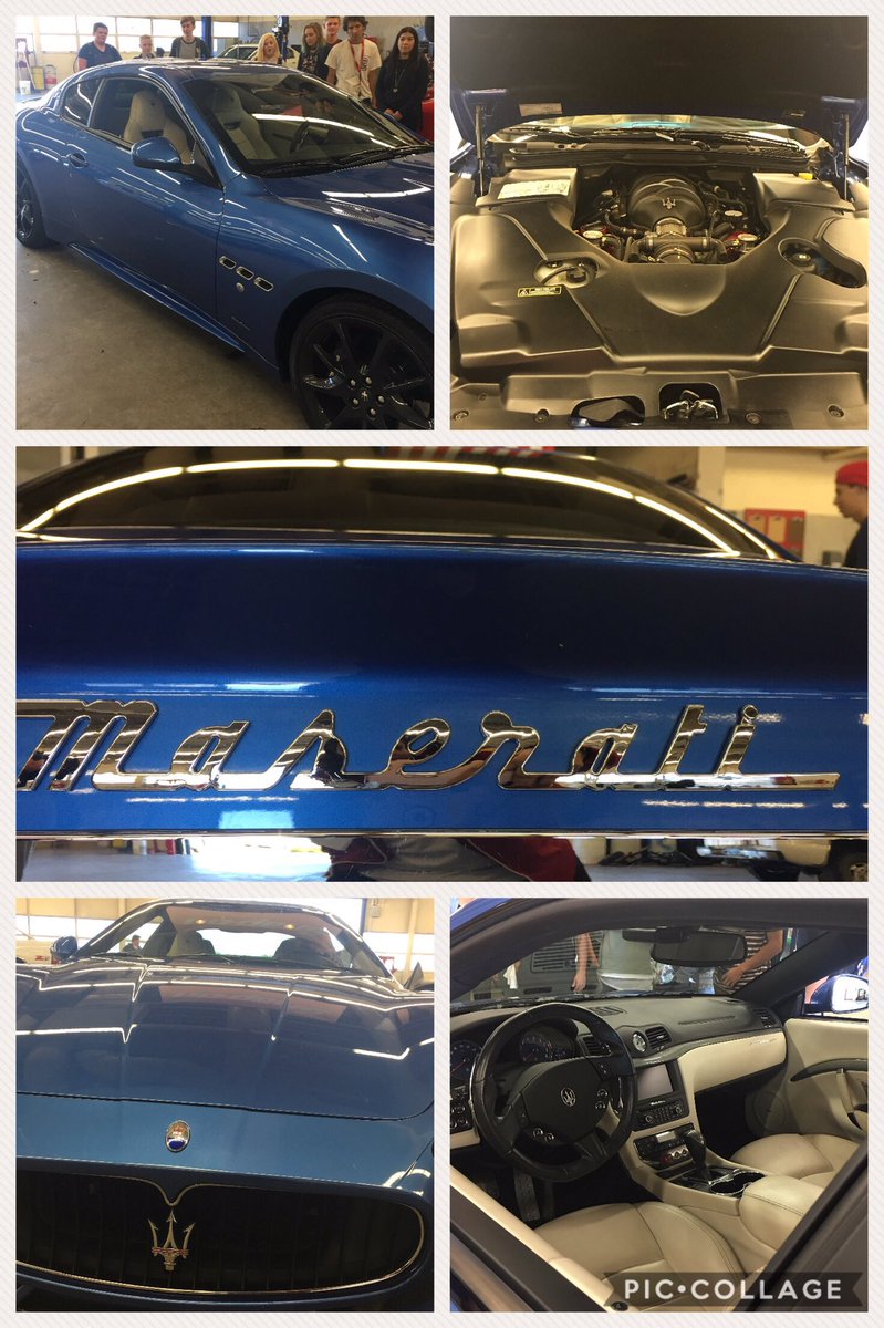 mvhsbruins's tweet photo. #FunCarFriday Maserati in the Bruin House! #ViewinYou https://t.co/VLGksvk9o4