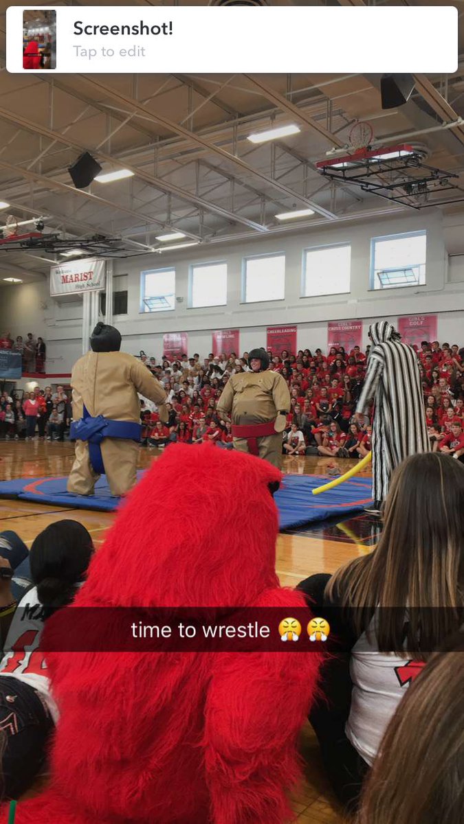 RedHawkVB's tweet photo. Pandas and Program hanging out at the 2017 homecoming rally!! #SumoTime #PandaProgramTradition https://t.co/MPU0bMNbeZ