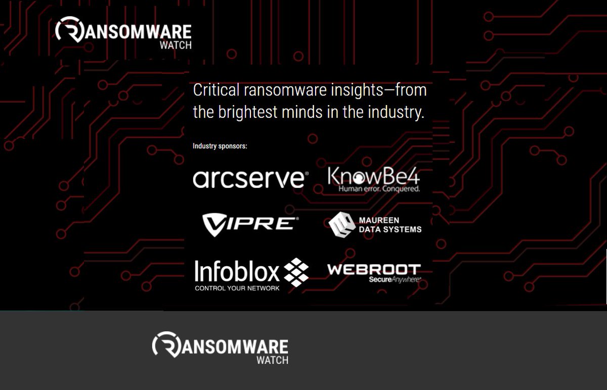 zetta_corp's tweet photo. @Arcserve Joins Ransomware Watch Forces With #Data #Security Experts to Fight #Ransomware https://t.co/GvHYDPbkgA https://t.co/wbTYBjfabS