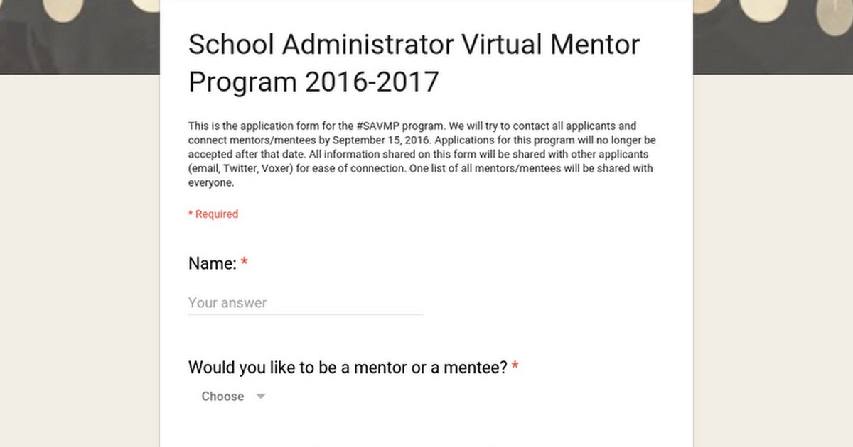 TheresaStager's tweet photo. #SAVMP 2017-18! Interested in becoming a virtual administrative mentor/mentee? Sign up at https://t.co/j6b1CQ5NPM @awelcome @jessicacabeen https://t.co/uUuMMvYtjQ