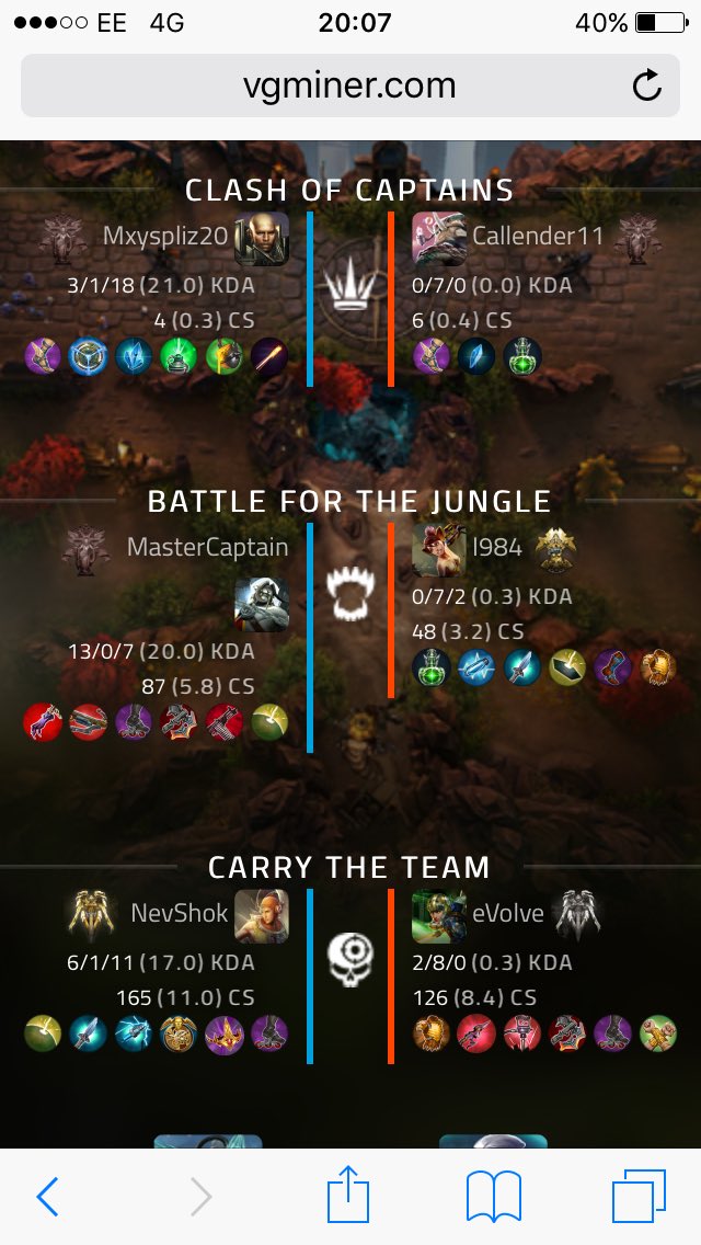 VGCallender14's tweet photo. Vainglory matchmaking https://t.co/Q0l9xSjuuh