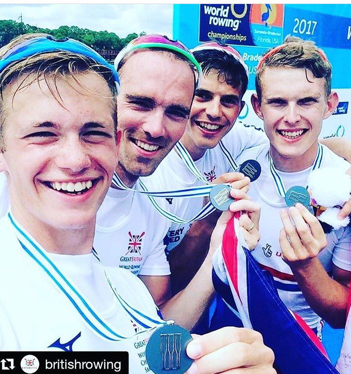 Well done legends! <a href="/BritishRowing/">British Rowing</a> Medal:1 on our @ProjectB_Rowing  shoes,very proud to hit 300World medals on <a href="/BAT_Logic/">BAT Logic</a> kit #row #athletes