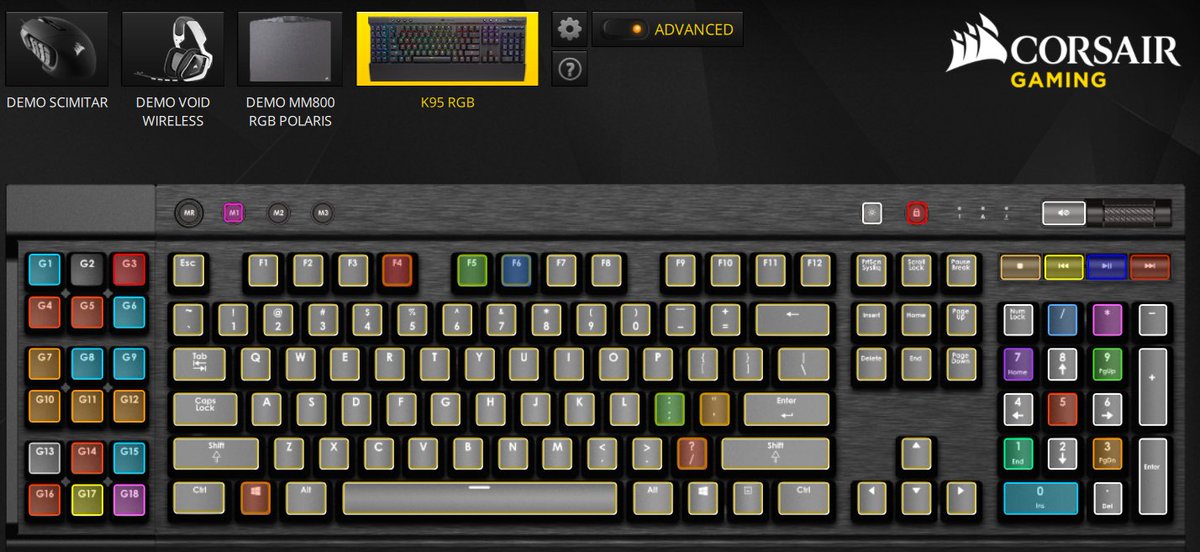 Taran Van Hemert on Twitter: "Greatest keyboard in the world. @CORSAIR K95  RGB. ...And they don't make it anymore. https://t.co/LwFx0x5XZx" / Twitter