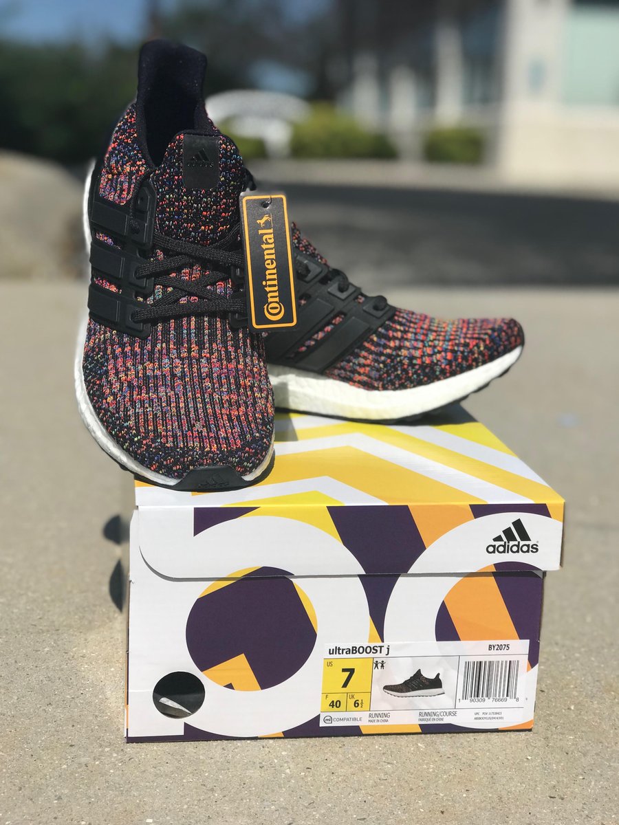 Adidas Ultra Boost J Multi Color 