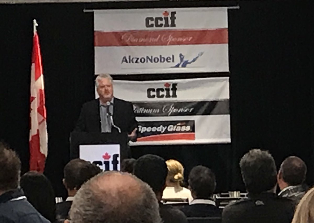 TomJulius5's tweet photo. Andrew Shepherd presenting “Disruption/Disintermediation” for the Canadian Collision Industry #CCIF2017 https://t.co/t7SJJ2xLHW