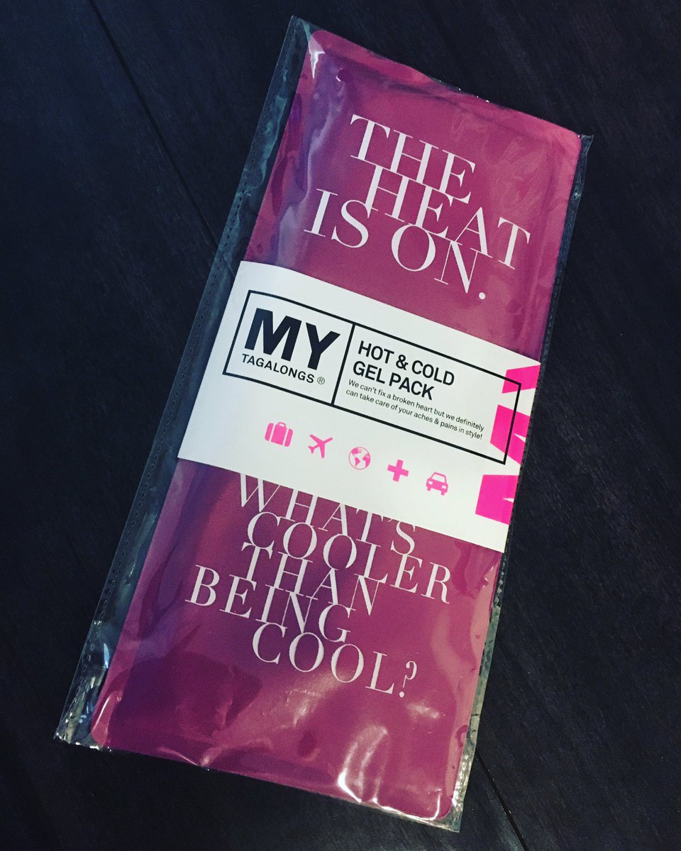AmyScholz's tweet image. I got a new ice pack in my @FabFitFun fall box. Will now be stylish when I have my migraines. 😉 #fabfitfunfallbox