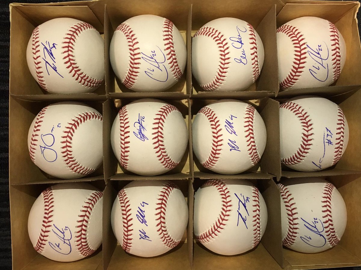 RaysBaseball's tweet image. RT to win one of these signed baseballs before Sunday as a token of our appreciation for your support this season. #RaysThanks